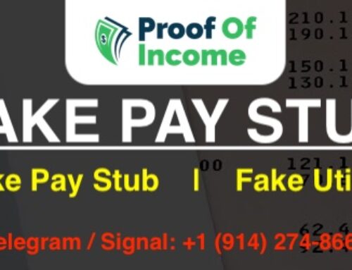 Fake Pay Stub